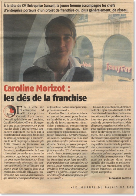 caroline morizot jdp mai 2010